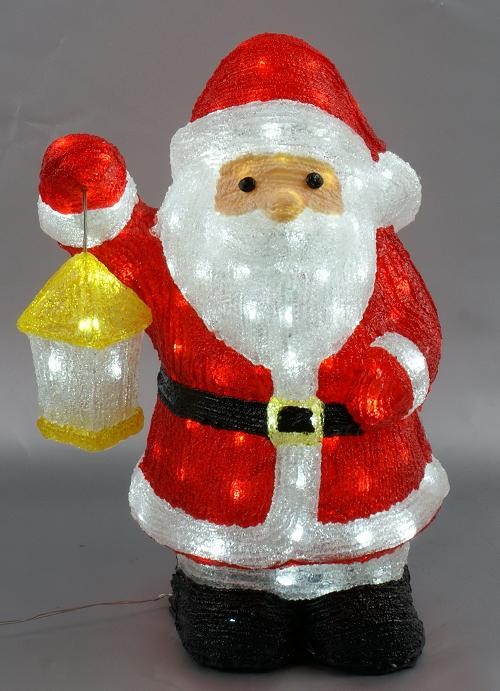  manufactured in China  FY-001-E06 cheap christmas acrylic SANTA CLAUS light bulb lamp  factory