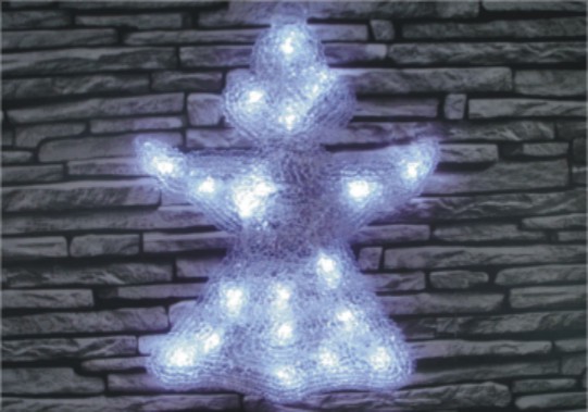 FY-001-K04 Χριστούγεν FY-001-K04 φτηνό ακρυλικό Χριστούγεννα 2D ANGEL φως λαμπτήρα λαμπτήρα - Ακρυλικό φώταΚίνα κατασκευαστή