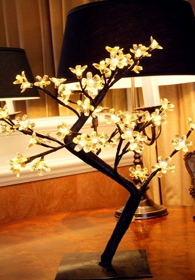  manufacturer In China FY-003-B09 CHERRY BLOSSOM LED cheap christmas branch tree small led lights bulb lamp  factory