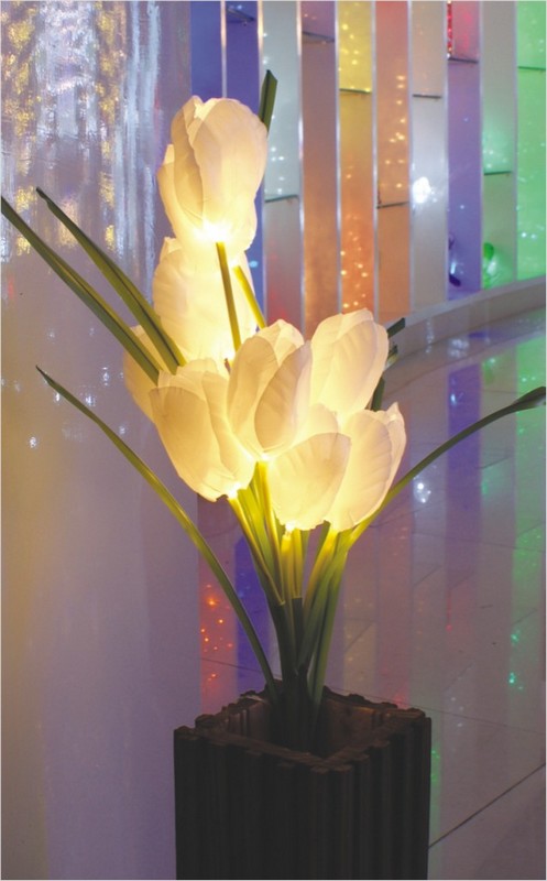  made in china  FY-003-D36 LED cheap christmas tulip flower tree small led lights bulb lamp  company