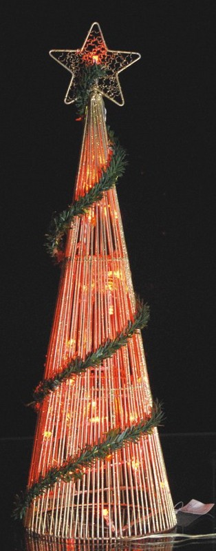 FY-008-A22 30 Χριστούγ FY-008-A22 30 Φτηνές Χριστούγεννα χειροτεχνίας μπαστούνι φως λαμπτήρα λαμπτήρα - Φως Rattanmade in china