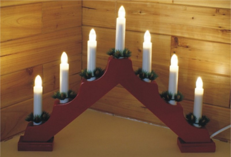 made in china FY-012-A01 φτηνό κερί Χριστούγεννα γέφυρα φως λαμπτήρα λαμπτήρα εταιρεία