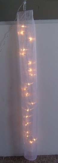 Χριστούγεννα Οργ Φτηνές Χριστούγεννα Οργαντίνα φως λαμπτήρα λαμπτήρα - Διακόσμηση σετ φωςmade in china