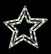 Χριστουγεννιάτι Φτηνές Χριστούγεννα αστέρι πλαστικό πλαίσιο φως λαμπτήρα λαμπτήρα - Πλαστικά φώτα πλαισίουΚίνα κατασκευαστή