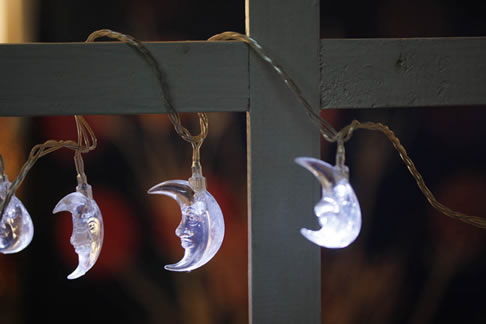 FY-20020 φθηνή LED φεγγάρι Χριστούγεννα μικρή λάμπα LED φώτα λάμπα