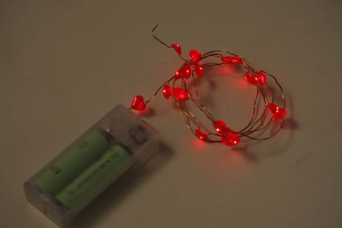 FY-30008 φθηνό μπαταρίας Χριστούγεννα φως λαμπτήρα λαμπτήρα