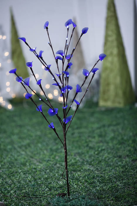 FY-50013 LED φθηνά υποκατάστημα χριστουγεννιάτικο δέντρο μικρό οδήγησε λάμπα λάμπα ανάβει