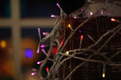 FY-60100 LED christmas lights FY-60100 LED cheap christmas lights bulb lamp string chain - LED String Lights manufactured in China 