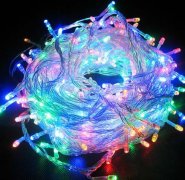 Πολύχρωμοι 144 Superbright LED String πολλαπλών φώτα Clear Cable 24V Χαμηλής Τάσης Πολύχρωμοι 144 Superbright LED String πολλαπλών φώτα Clear Cable LED φώτα String