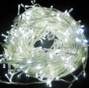 Λευκό 144 Superbright LE Λευκό 144 Superbright LED String πολλαπλών φώτα Clear Cable - LED φώτα Stringκατασκευάζονται στην Κίνα